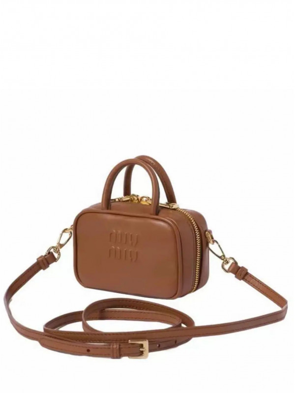 Сумка Miu Miu Matelassé Small Brown Сумка Miu Miu Matelassé Small Brown