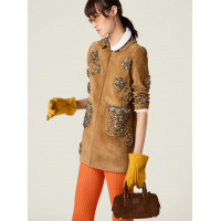 Сумка Miu Miu Arcadie Small Brown