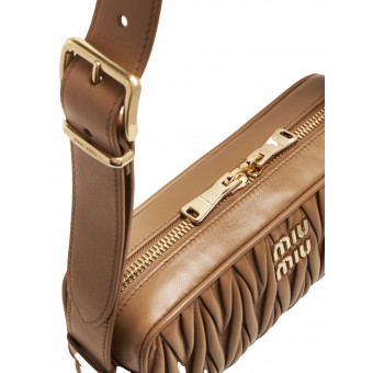 Сумка Miu Miu Matelassé Small Brown