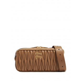 Сумка Miu Miu Matelassé Small Brown