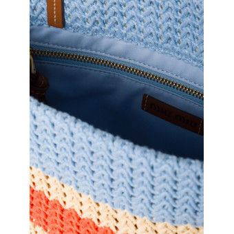 Сумка Miu Miu Crochet Medium Blue