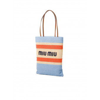 Сумка Miu Miu Crochet Medium Blue