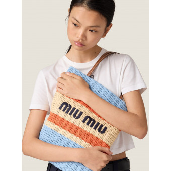 Сумка Miu Miu Crochet Medium Blue