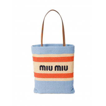Сумка Miu Miu Crochet Medium Blue