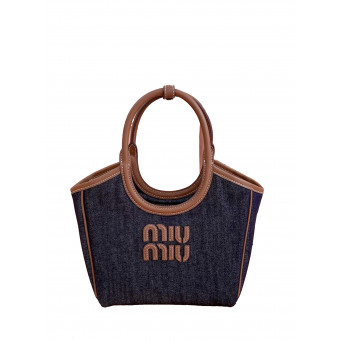Сумка Miu Miu Ivy Medium Blue